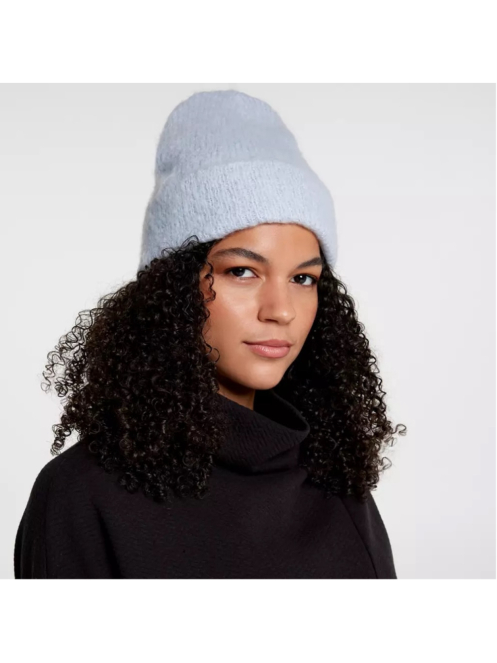 CALIA luxe Beanie hat One Size Light Blue